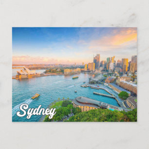 Vackra Sydney, Australien Vykort