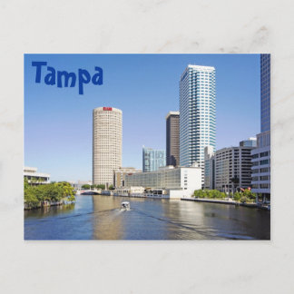 Vackra Tampa, Florida Vykort