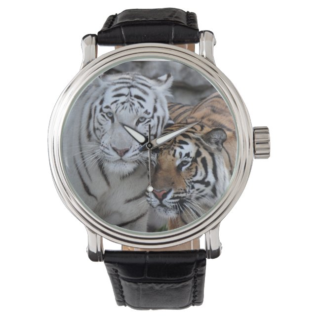 Vackra Tiger Friends Watch Armbandsur (Framsida)