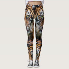 Vackra tiger leggger leggings