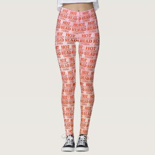 Vackra Tjejer Läs Böcker Leggings