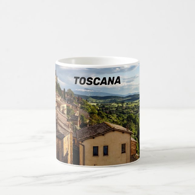 Vackra Toscana - Italien Kaffemugg (Center)