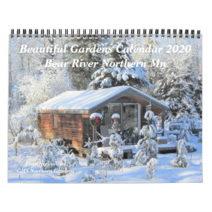 Vackra trädgårdar i Bear River Calendar 2020 Kalender