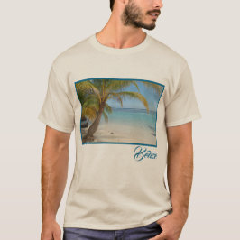 Vackra Tropiska Belize Beach Karibiska havet T Shirt