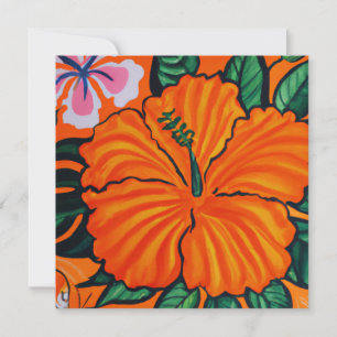 Vackra tropiska blommigtar målar konst canvas pri