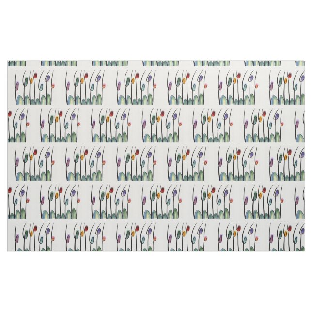Vackra tulpaner tyg (Fat Quarter)