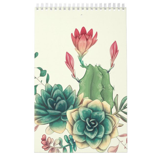 Vackra tumörer med blomma kalender (Omslag)