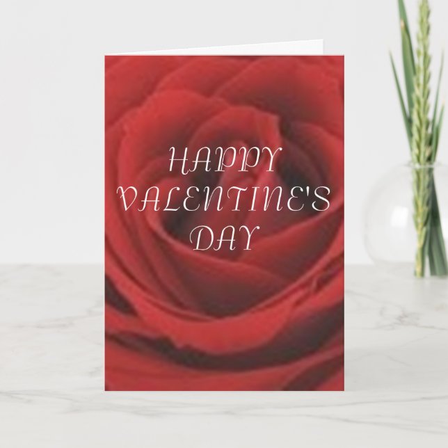 Vackra uttryck Alla hjärtans dagskort Helgkort (Framsida)