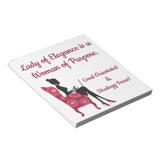 Vackra uttryck anteckningsblock (Vinklad)