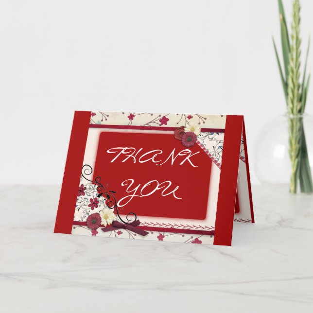 Vackra uttryck - tackkort kort (Framsida)