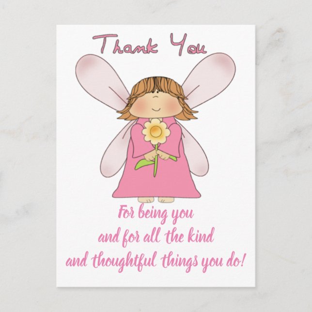 VACKRA UTTRYCK - Tacksamhetskort Vykort (Framsida)