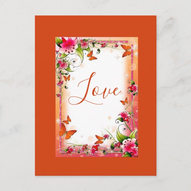 Vackra uttryck - vykort (Framsida)