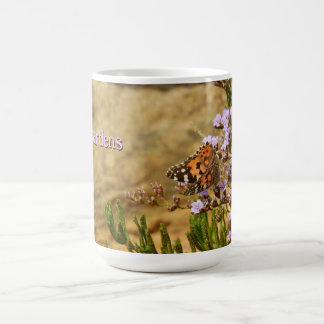 Vackra växter för trädgårdsdesigner kaffemugg