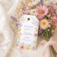 Vackra vilda blommor Baby i blom Baby Shower