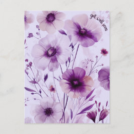 Vackra Vilda Blommor SNARALÄKAR Vykort