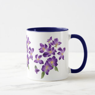 Vackra Vintagar Färgfläckar Mugg