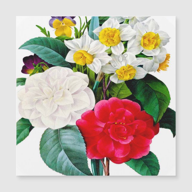 Vackra vintageblommor (Framsida)