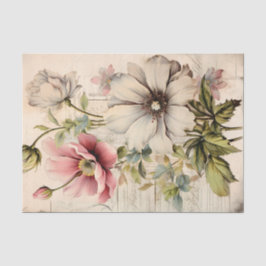 Vackra vintageinspirerade botaniska blommor