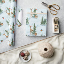 Vackra vinter Animals Young Hjort Squirrel Birds