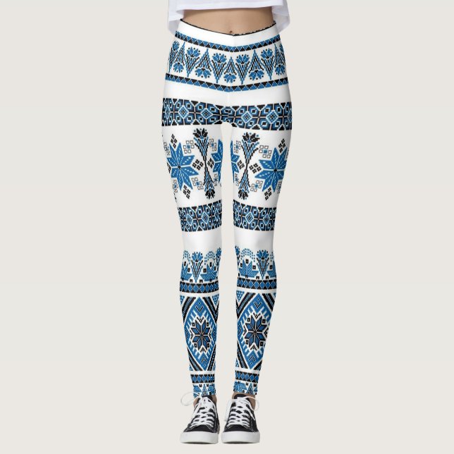 Vackra vinter-lagarna! leggings (Framsida)