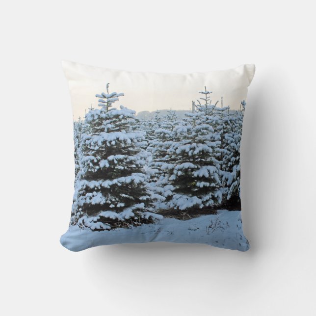 Vackra vinter Pillow! Kudde (Framsida)