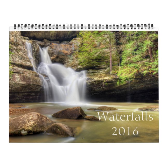 Vackra Waterfalls Kalender (Omslag)