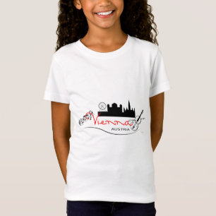 Vackra Wien, Österrike Tee Shirt