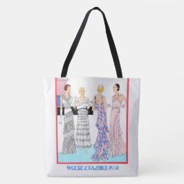 Vackra Womans Mode 1931 Tygkasse