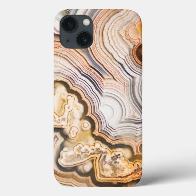 Vackrik Amethyst Geode med Cream och brun (Baksida)