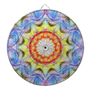 Vackrik Bright Mosaic Tile Sun Flower Darttavla