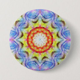 Vackrik Bright Mosaic Tile Sun Flower Knapp