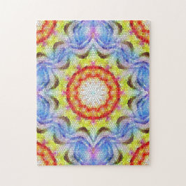 Vackrik Bright Mosaic Tile Sun Flower Pussel
