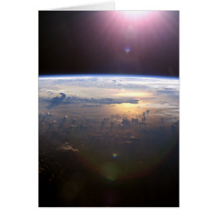 Vackrik Earth Yuri Gagarin Hälsningskort