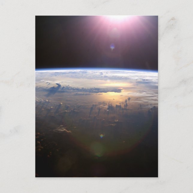 Vackrik Earth Yuri Gagarin Vykort (Framsida)