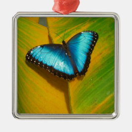 Vackrik Iridescent Butterfly Julgransprydnad Metall