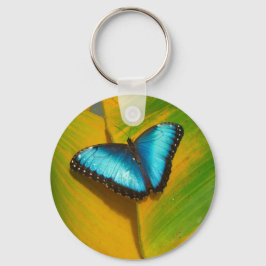Vackrik Iridescent Butterfly Nyckelring