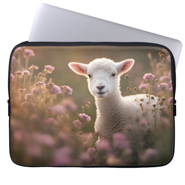 Vackrik Lamb Laptop Fodral (Framsidan)