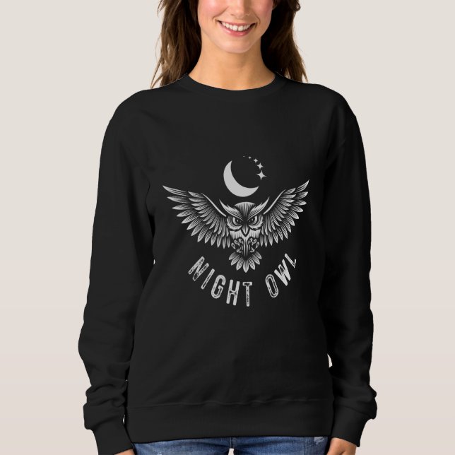 Vackrik Natt Uggla Cute Bird Coola Eagle Owner Ugg T Shirt (Framsida)