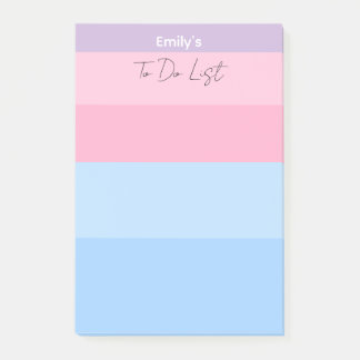 Vackrik Pastel Rosa & Blue Post-it Block