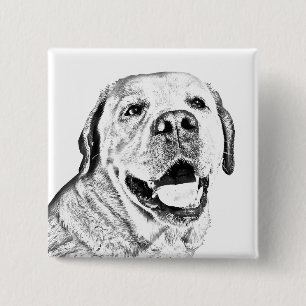 Vackrik Pin Button - Labrador Retriever Knapp