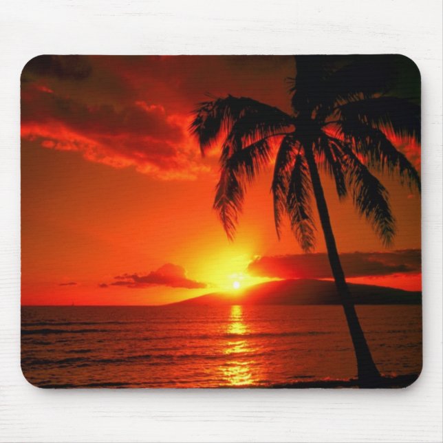 Vackrik Sunset Mouse Pad Musmatta (Framsidan)