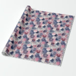 Vackrik Watercolor jul Presentpapper<br><div class="desc">Anpassadet Papper vacker vattenfärg Jul/Festive/Unique/Helgdagars</div>