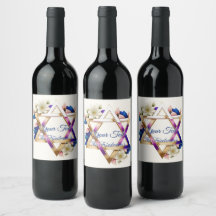 Vacksam Blommigt StarJewish-Helgdagar Bat mitzvah