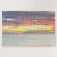 Vacksam Orange gult solnedgång sommaren himlar hav