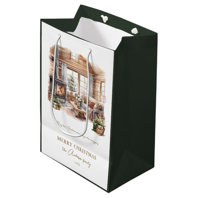 Vacksam Personlig - jul, hemmaatmosfär (Framsidan Vinklad)