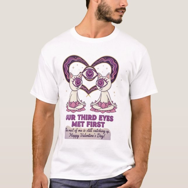 Väckt Souls Alla hjärtans dag T Shirt (Framsida)