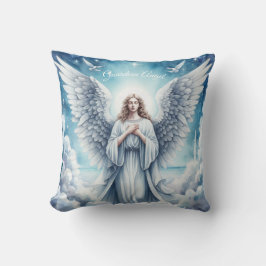 Vackvit guardian Angel Kudde