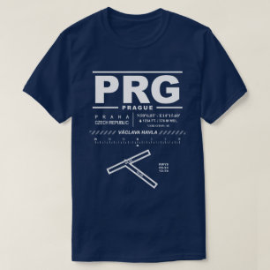 Václav Havel Airport Prag PRG T-Shirt