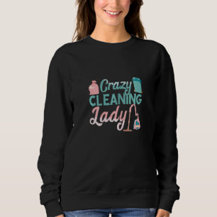 Vacuum Cleaner Crazy Städning Dam Sopor Bag House T Shirt