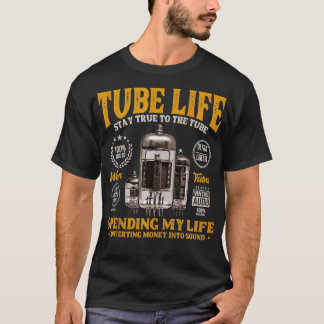 Vacuum Tube Guitar Amplifier Tube Analog HiFi Ampl T Shirt